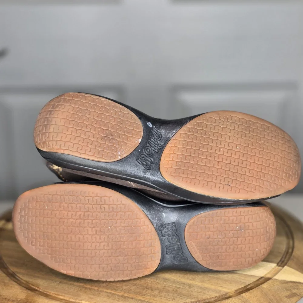 Pilote Prova CL Men Driving Shoes Brown Suede Size 9.5  Enhance Petal Control‎